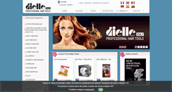 Desktop Screenshot of diellesrl.net